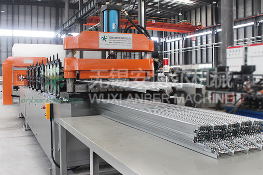 Rib lath production line